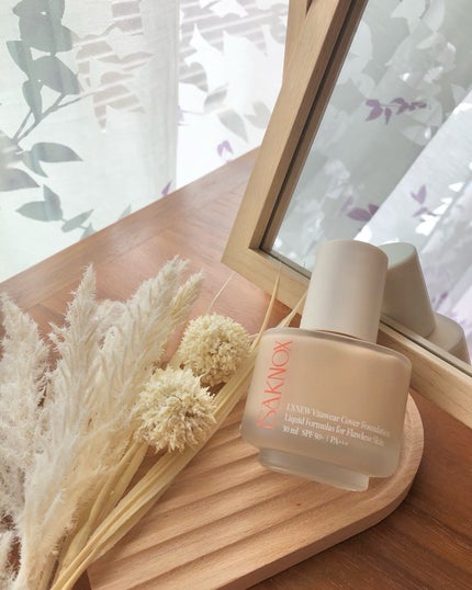ビタウェアカバーファンデーション 30ml/ISAKNOX(イザノックス)/リキッドファンデーションを使ったクチコミ(1枚目)