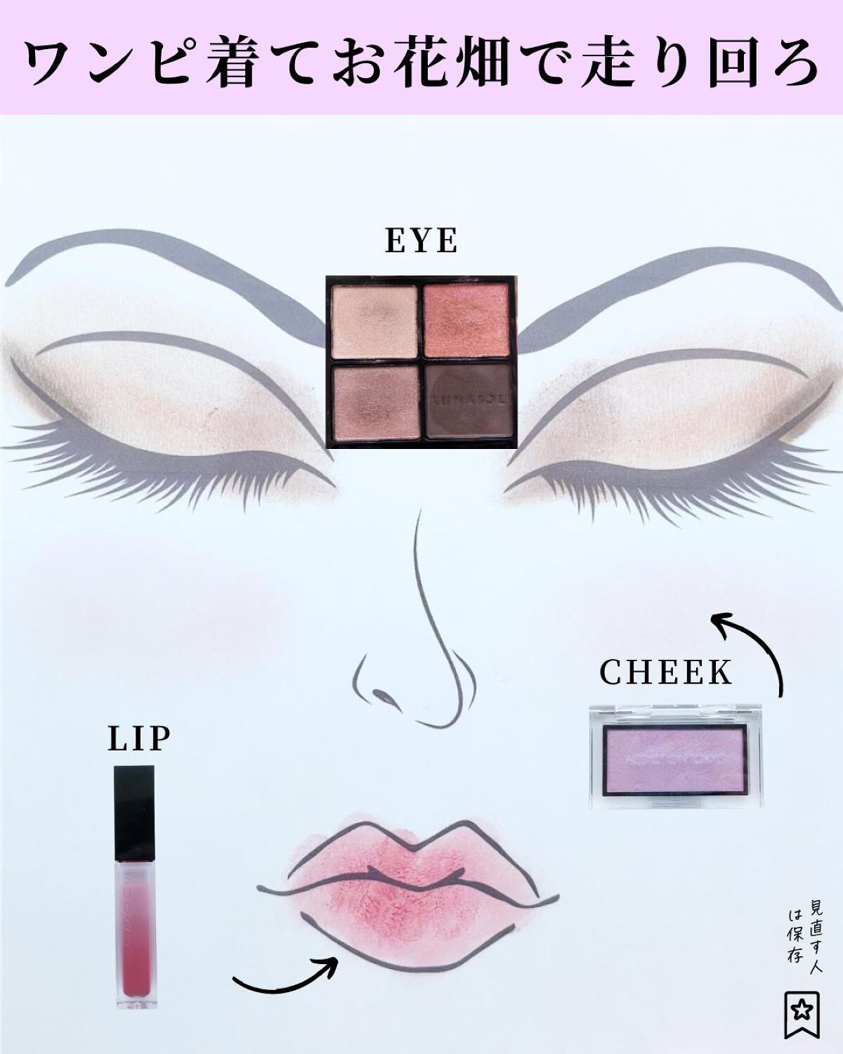 アイカラーレーション/LUNASOL/アイシャドウパレットを使ったクチコミ(7枚目)