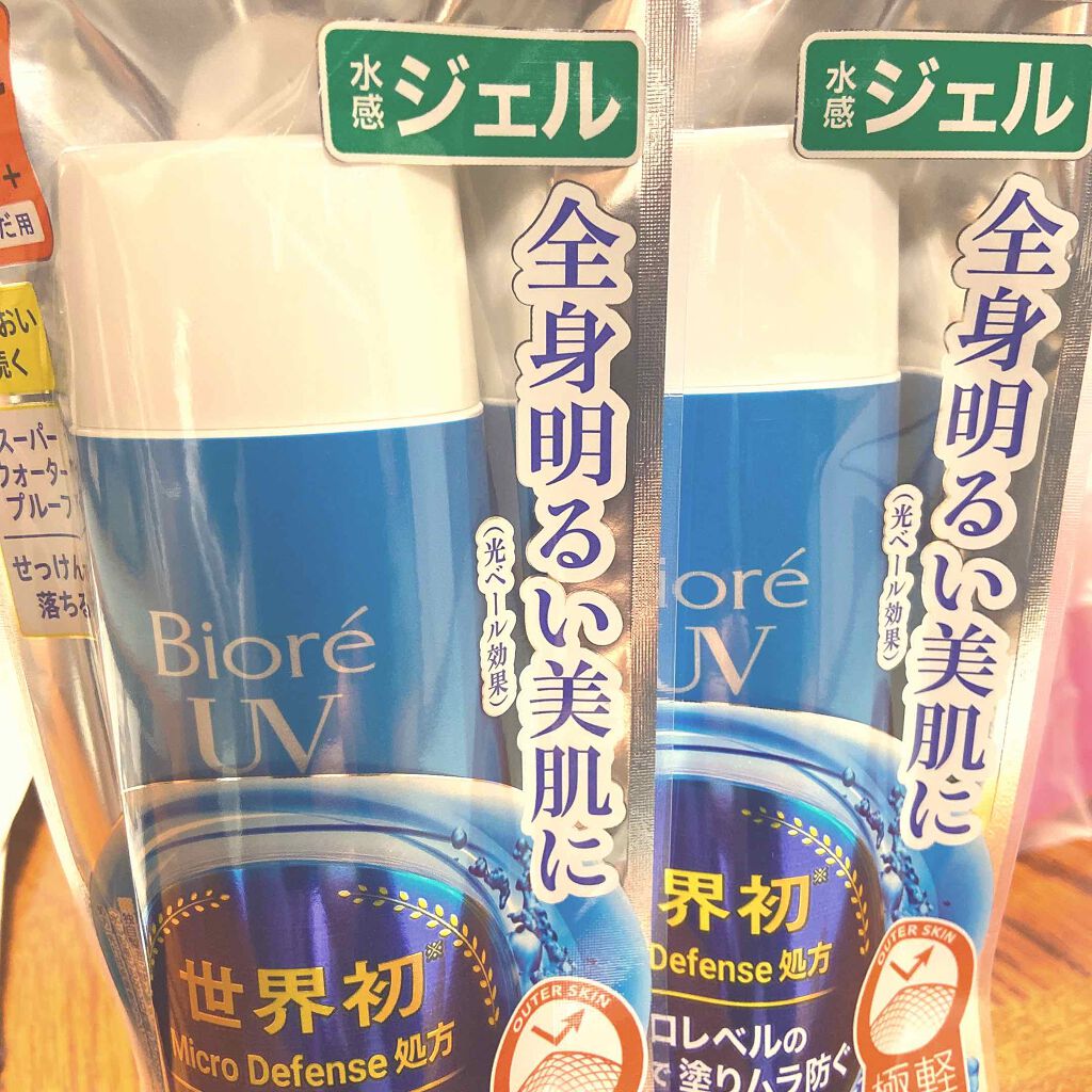 ビオレUV アクアリッチウォータリージェル /ビオレ/日焼け止め・UVケアを使ったクチコミ（1枚目）