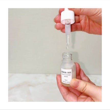 トリプルエクソソームセラム/LOVULOUS/化粧水を使ったクチコミ(3枚目)