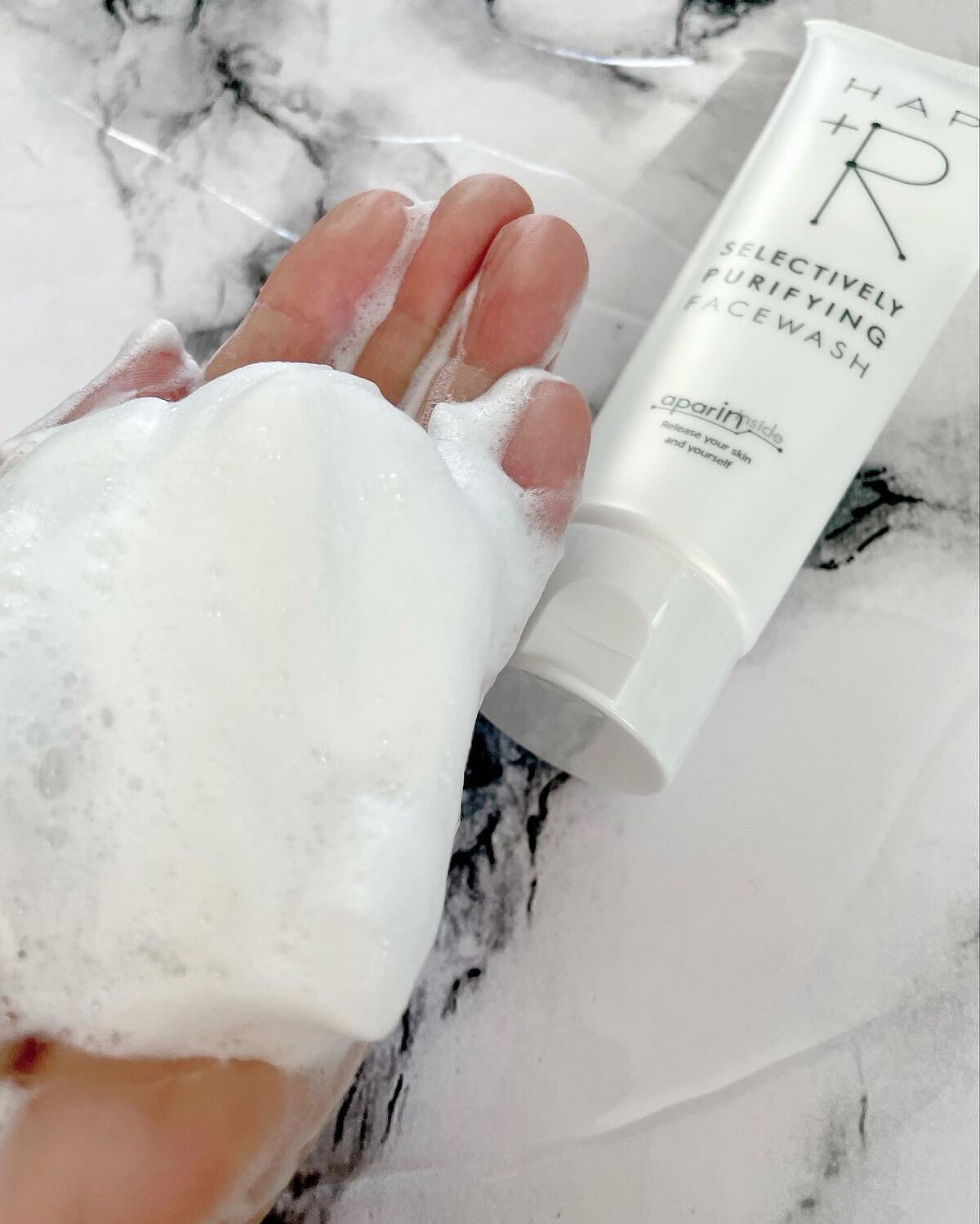 フェイスウォッシュ/HAP+R/洗顔フォームを使ったクチコミ(2枚目)