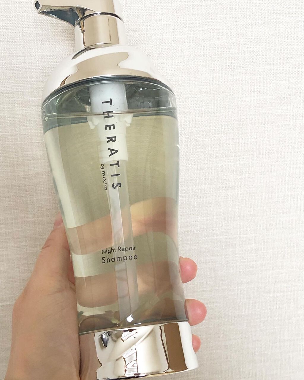 ナイトリペア シャンプー/ヘアトリートメント/THERATIS/シャンプー・コンディショナーを使ったクチコミ(2枚目)