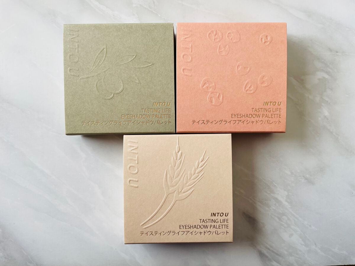 テイスティングライフアイシャドウパレット/INTO U/アイシャドウパレットを使ったクチコミ(4枚目)