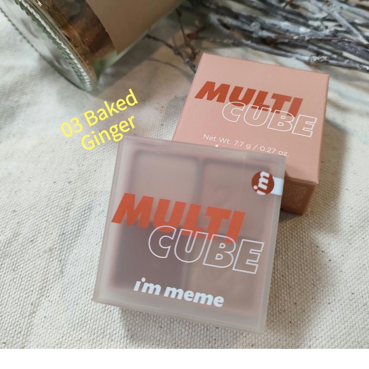 マルチキューブ/i’m meme/アイシャドウパレットを使ったクチコミ(1枚目)