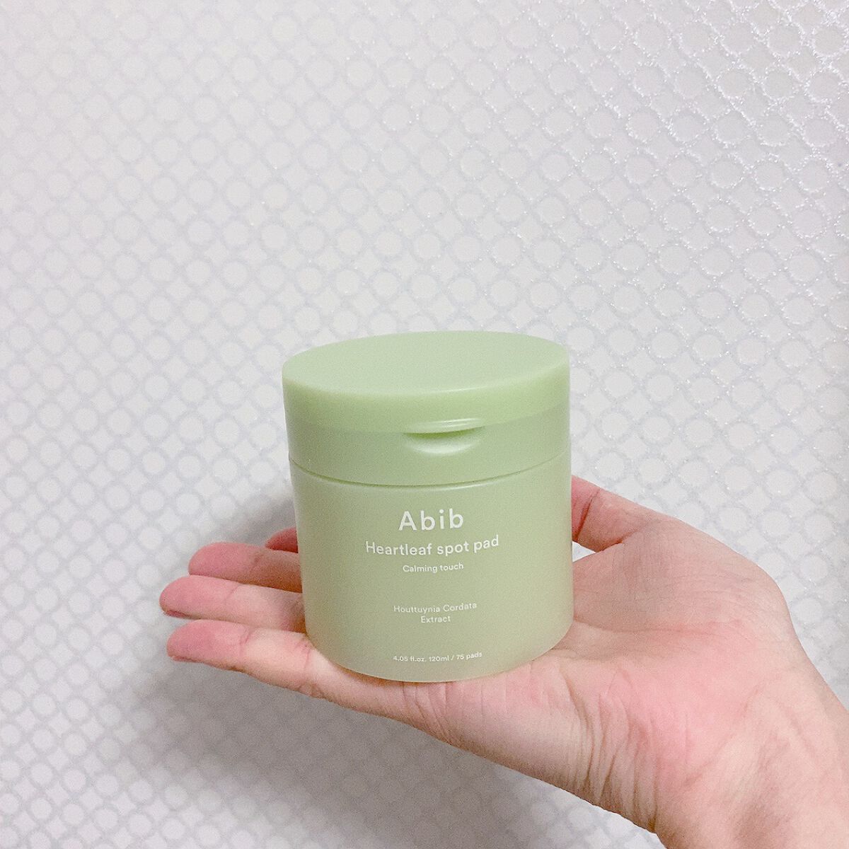 ドクダミカーミングタッチスポットパッド/Abib /トナーパッドを使ったクチコミ(1枚目)