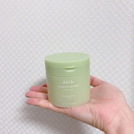 ドクダミカーミングタッチスポットパッド/Abib /トナーパッドを使ったクチコミ(1枚目)