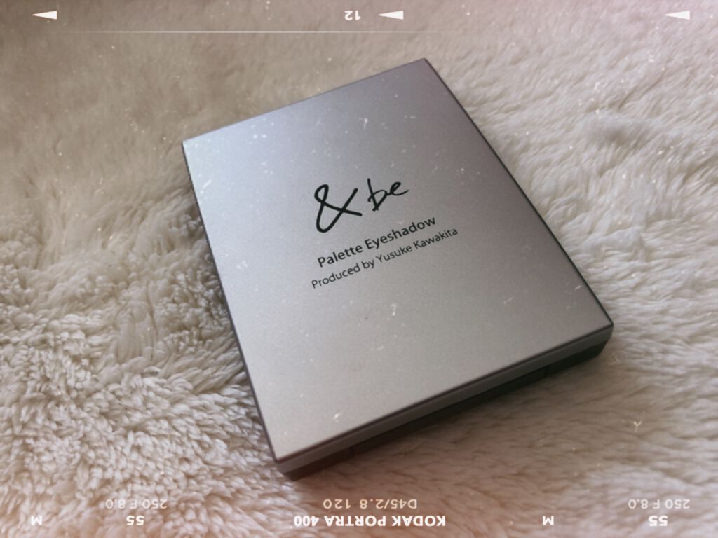 パレットアイシャドウ/&be/アイシャドウパレットを使ったクチコミ(1枚目)