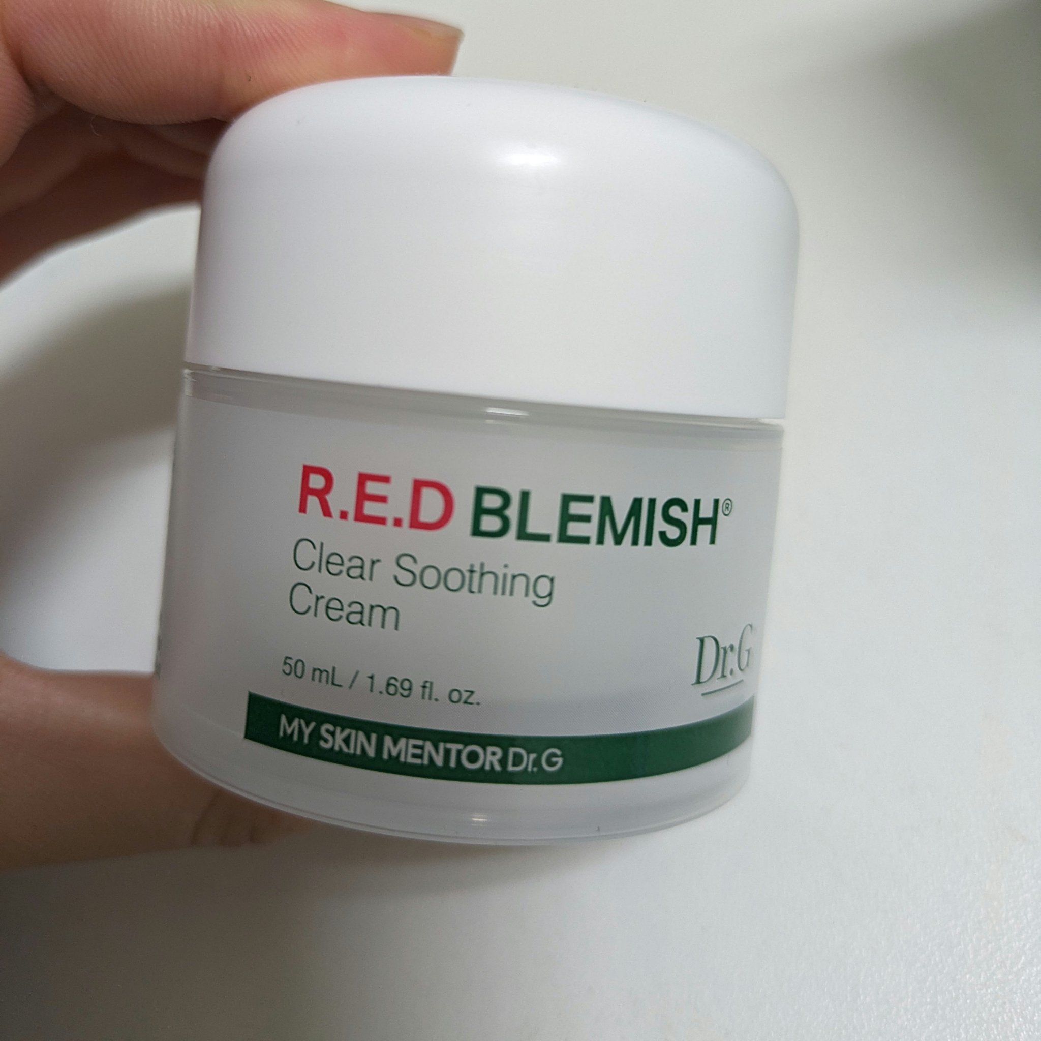 レッドブレミッシュ クリアスージングクリーム/Dr.G/フェイスクリームを使ったクチコミ（1枚目）