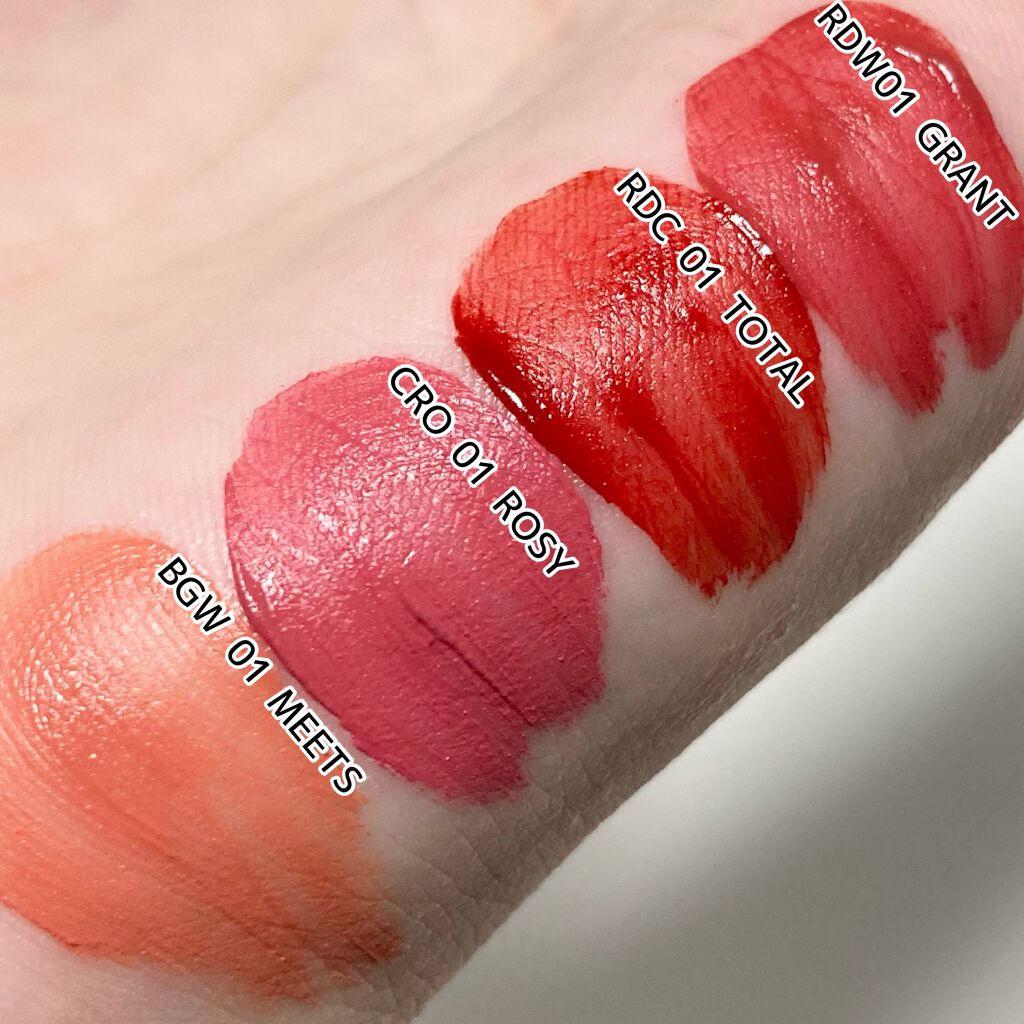 ソフトタッチリップティント/NAMING./リップティントを使ったクチコミ（3枚目）