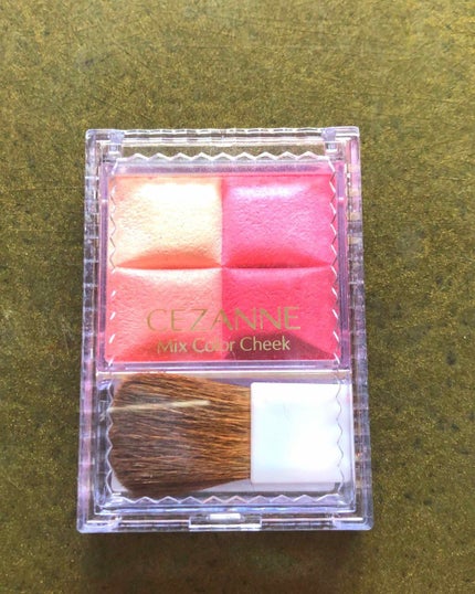 ミックスカラーチーク/CEZANNE/パウダーチークを使ったクチコミ(1枚目)