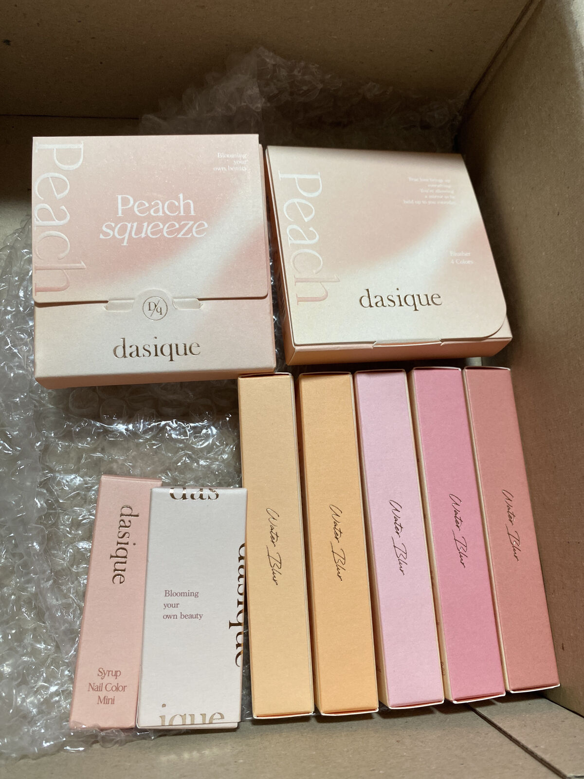 ウォーターグロスティント/dasique/リップティントを使ったクチコミ（1枚目）