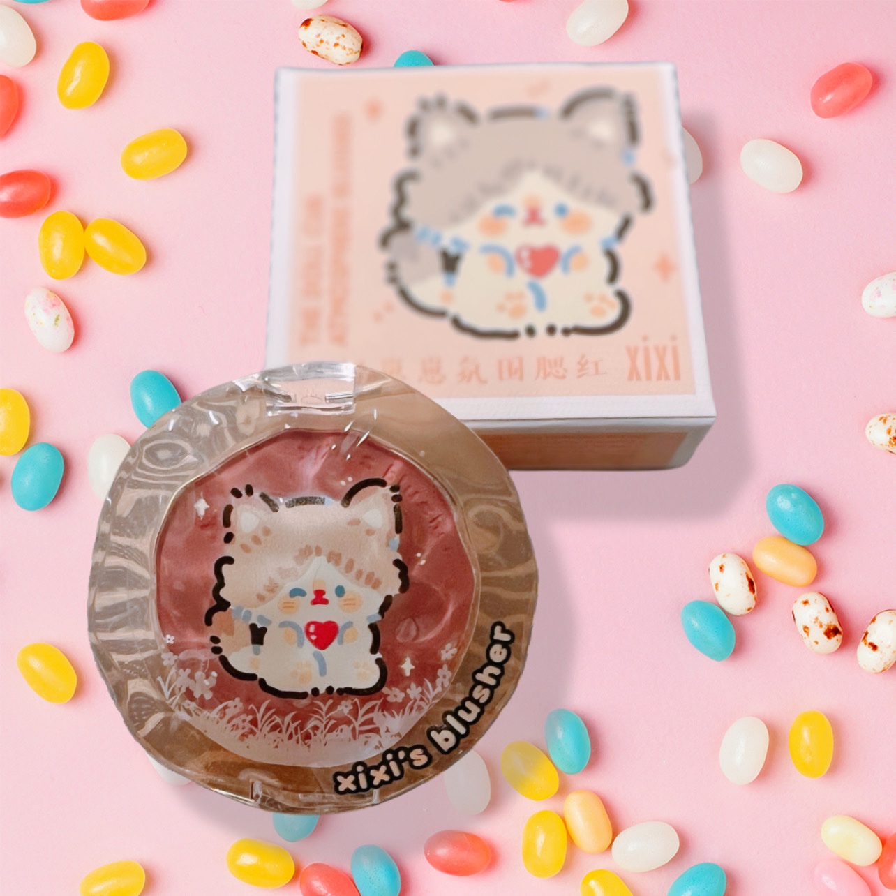 THE DOLL CUB ATMOSPHERE BLUSHER/xixi/パウダーチークを使ったクチコミ（2枚目）