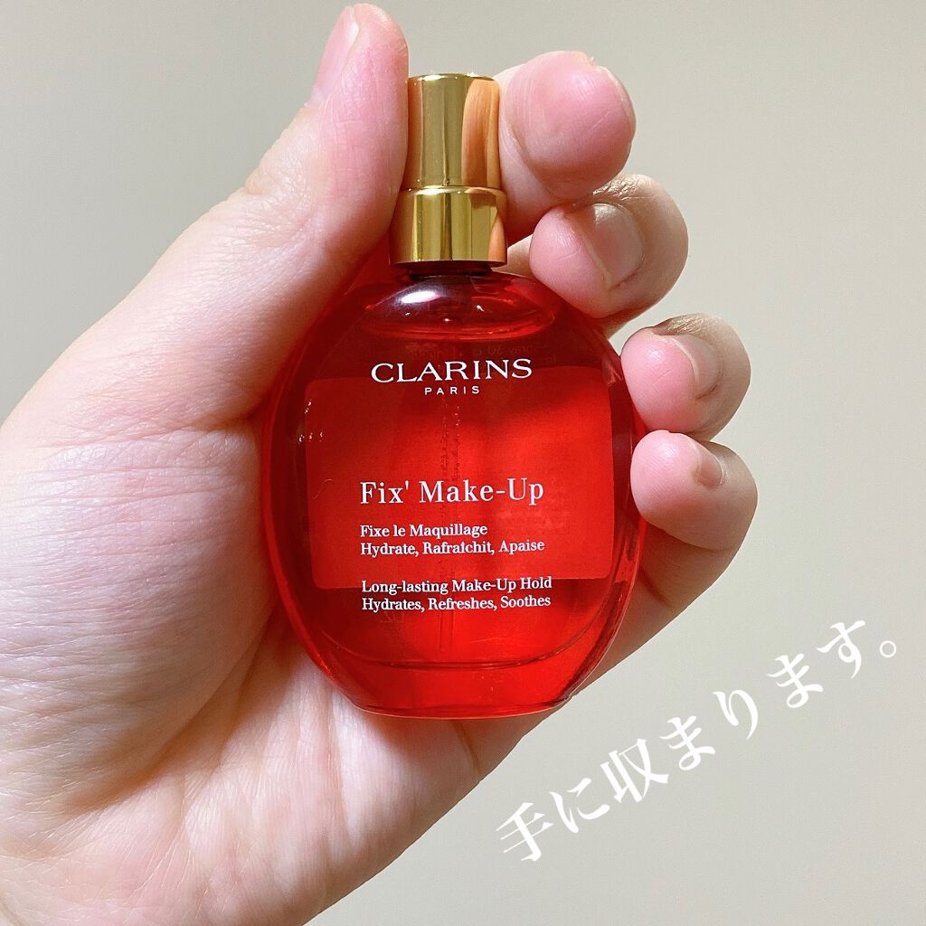 フィックス メイクアップ/CLARINS/ミスト状化粧水を使ったクチコミ（3枚目）