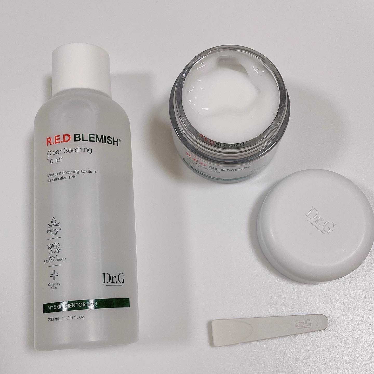 レッドブレミッシュ クリアスージングトナー/Dr.G/化粧水を使ったクチコミ（2枚目）