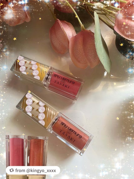 (旧)キヌルージュ クリーム/shu uemura/口紅を使ったクチコミ(9枚目)