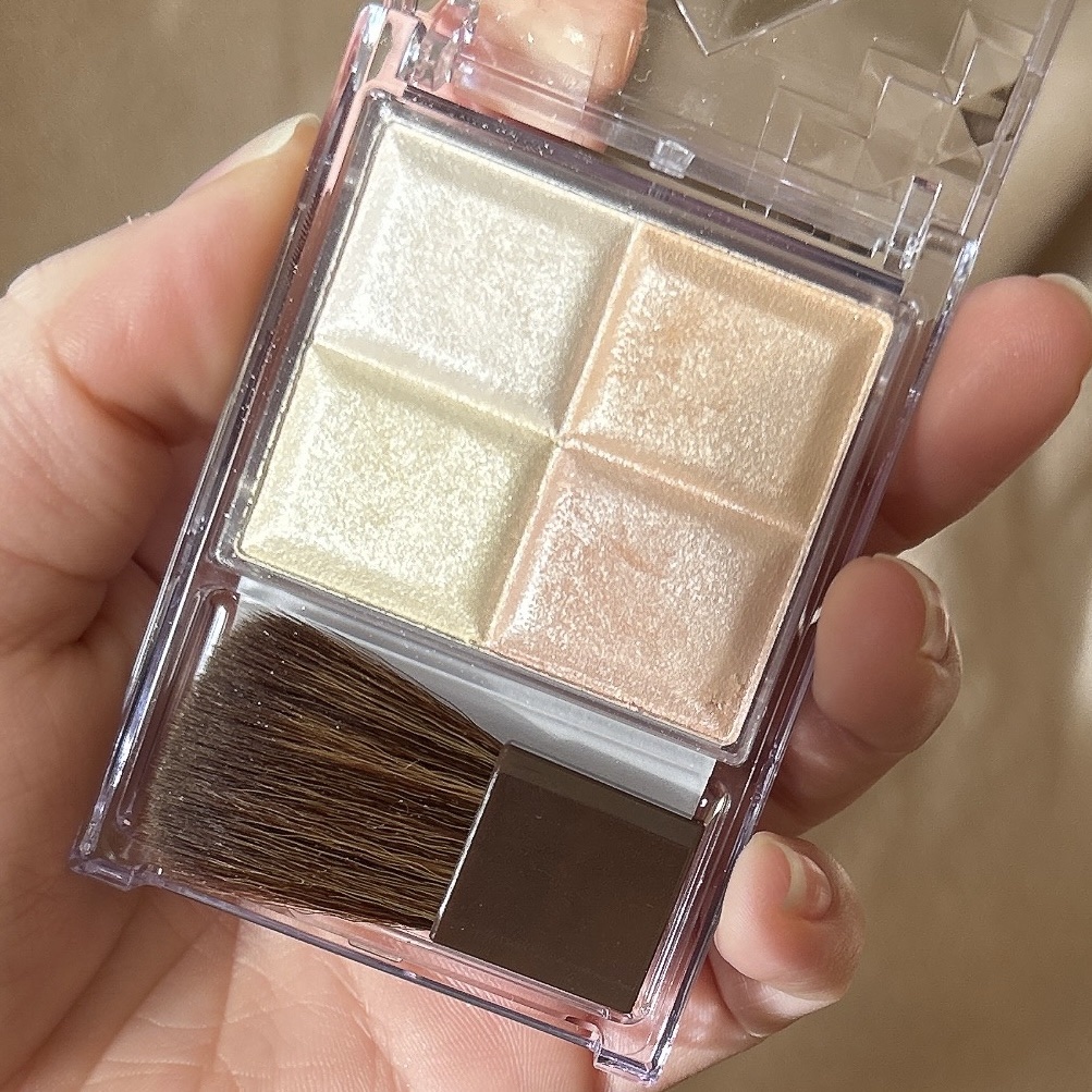 ミックスカラーチークN/CEZANNE/パウダーチークを使ったクチコミ（2枚目）