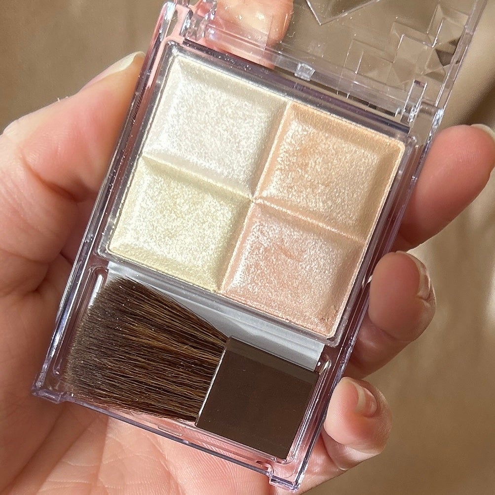 ミックスカラーチークN/CEZANNE/パウダーチークを使ったクチコミ(2枚目)