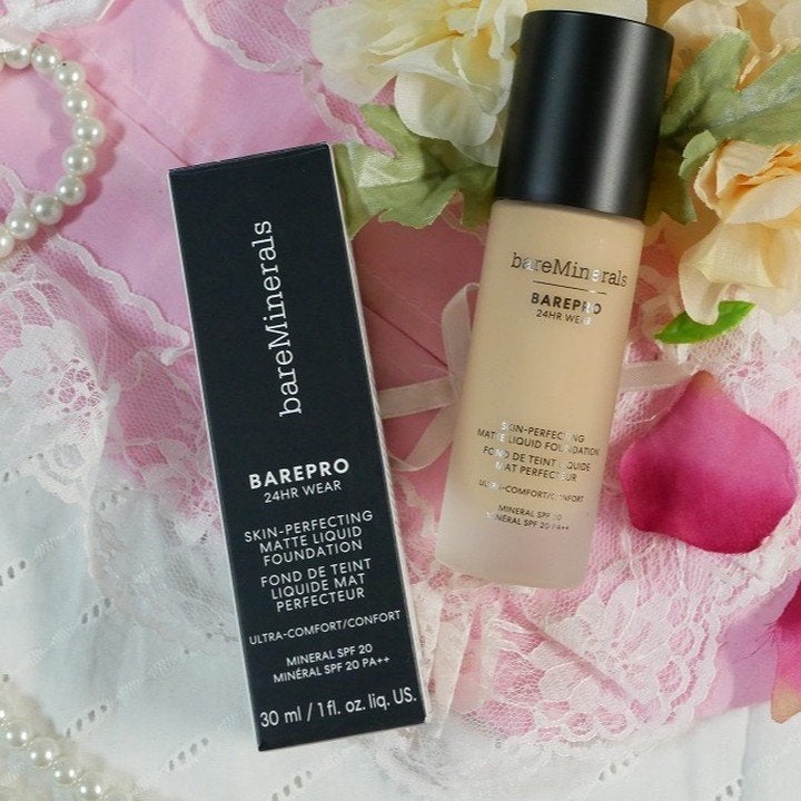 ベアプロ 24HR リキッド ファンデーション/bareMinerals/リキッドファンデーションを使ったクチコミ(3枚目)