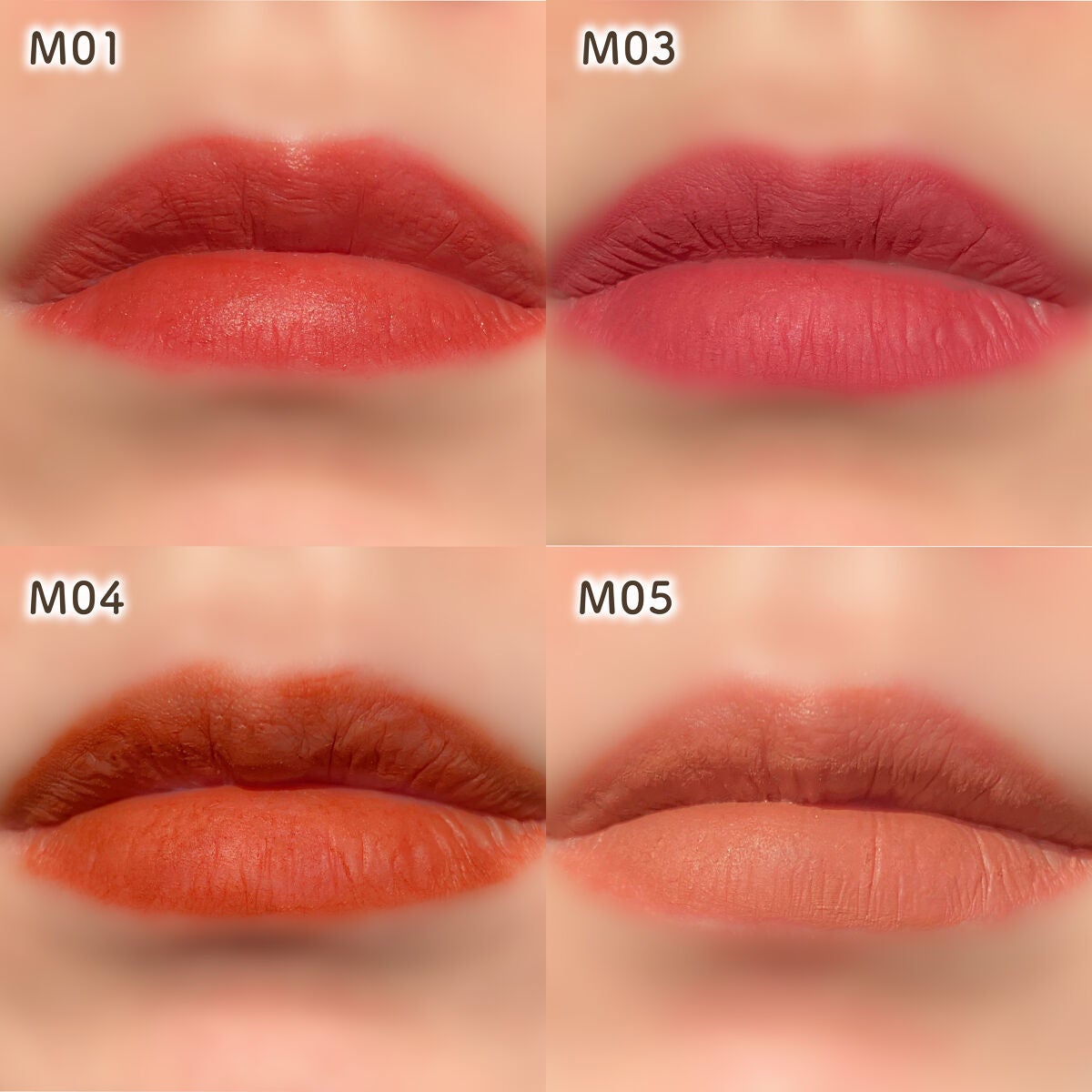 リップモンスター スフレマット/KATE/口紅を使ったクチコミ(4枚目)