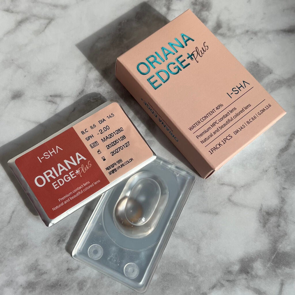 ORIANA EDGE+1DAY/蜜のレンズ/ワンデー(1DAY)カラコンを使ったクチコミ(2枚目)