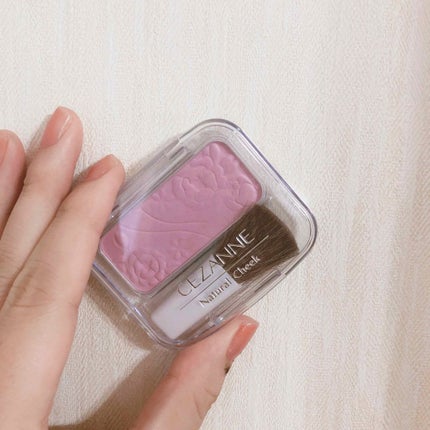 ナチュラル チークN/CEZANNE/パウダーチークを使ったクチコミ(1枚目)