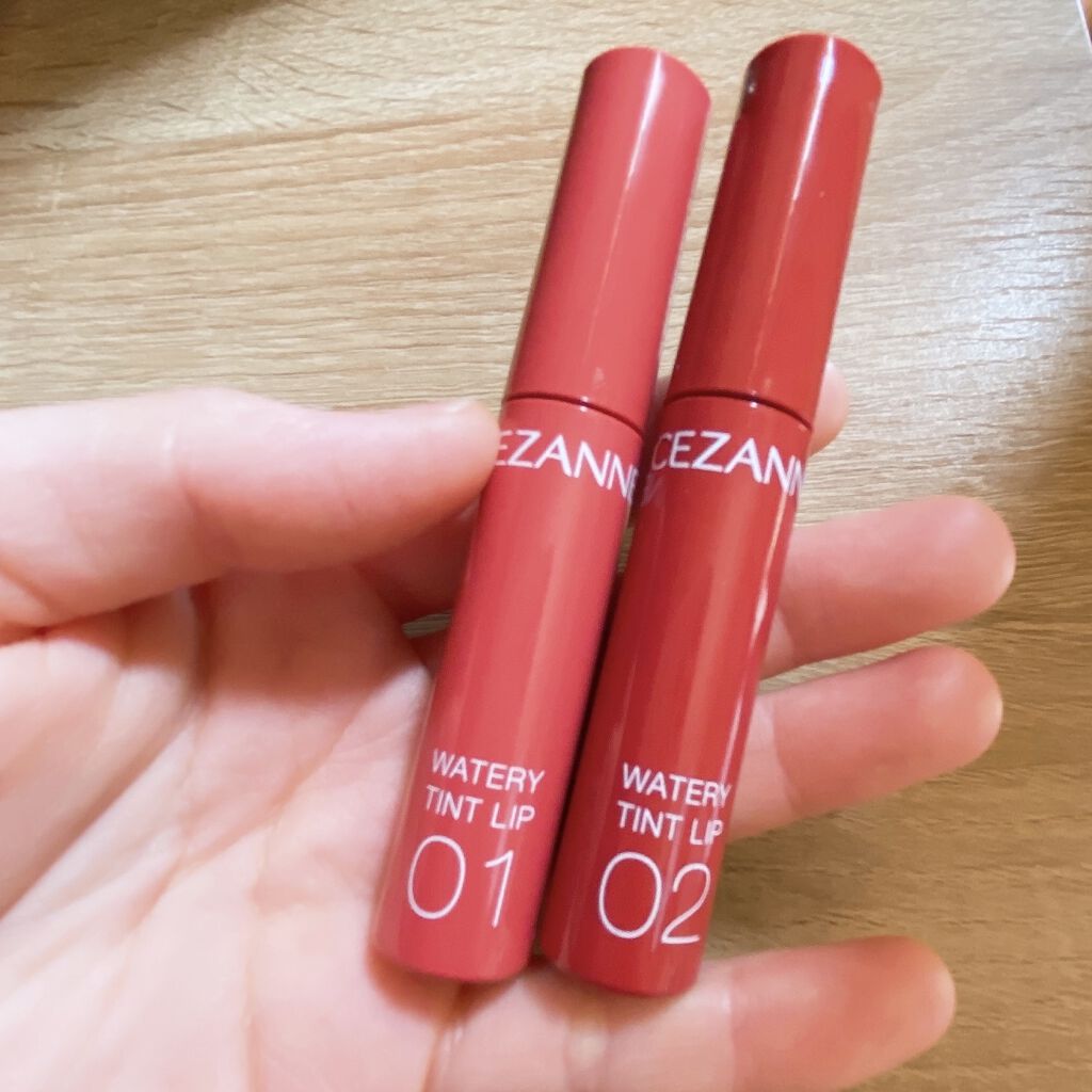 ウォータリーティントリップ/CEZANNE/リップティントを使ったクチコミ（1枚目）