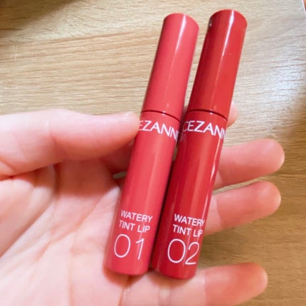 ウォータリーティントリップ/CEZANNE/リップティントを使ったクチコミ(1枚目)