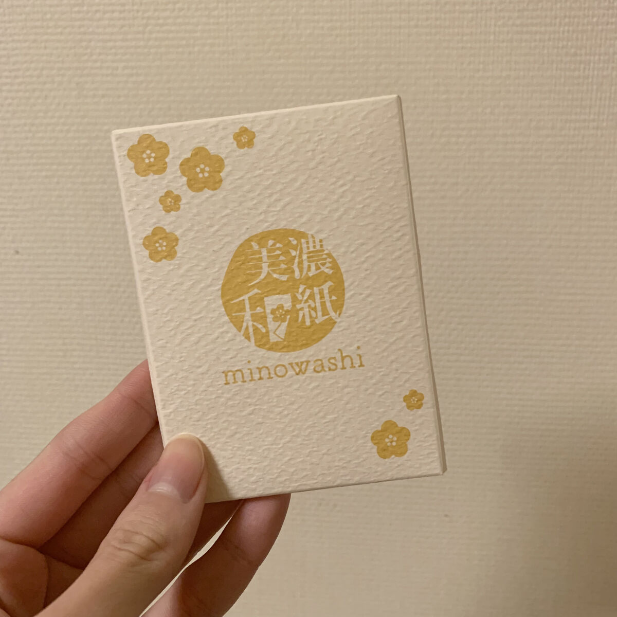 DAISO 超吸収 あぶらとり美濃和紙のクチコミ「#使い切り 
シンプルなあぶらとり紙が欲しくて購入。
私はそこまで頻繁に使わないけどあったら嬉.....」（1枚目）