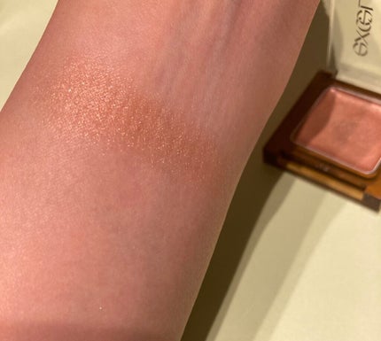イルミクチュールシャドウ IC05 シナモンチャイ/excel/ジェル・クリームアイシャドウを使ったクチコミ(2枚目)