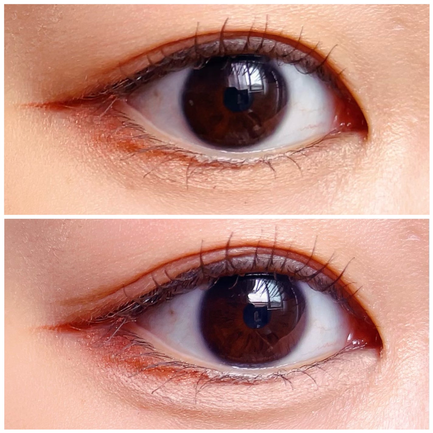 描くふたえアイライナー/CEZANNE/リキッドアイライナーを使ったクチコミ(3枚目)