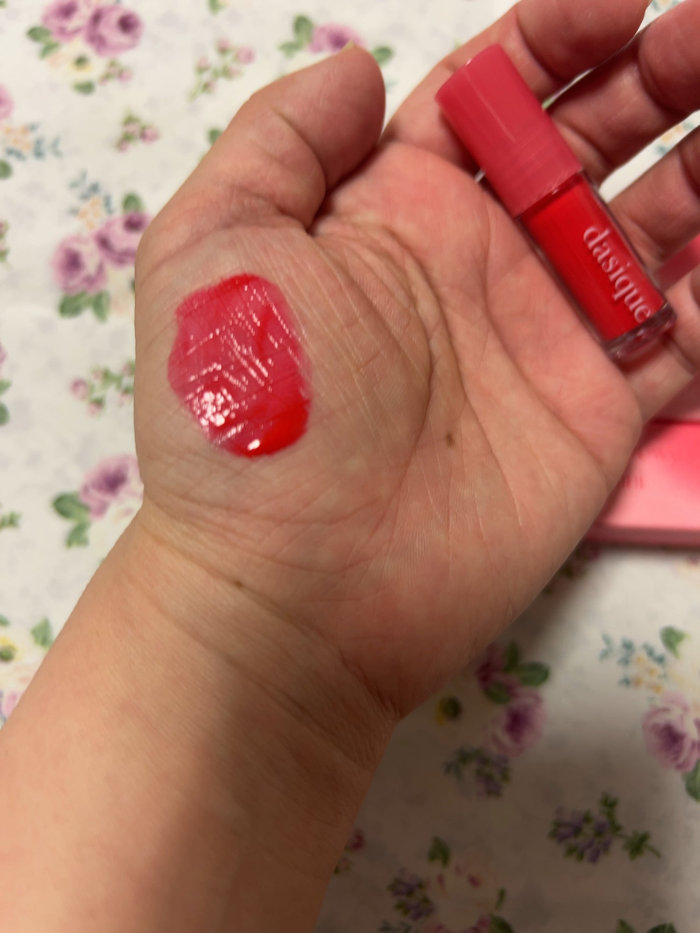 ジューシーデュイティント/dasique/リップティントを使ったクチコミ(5枚目)