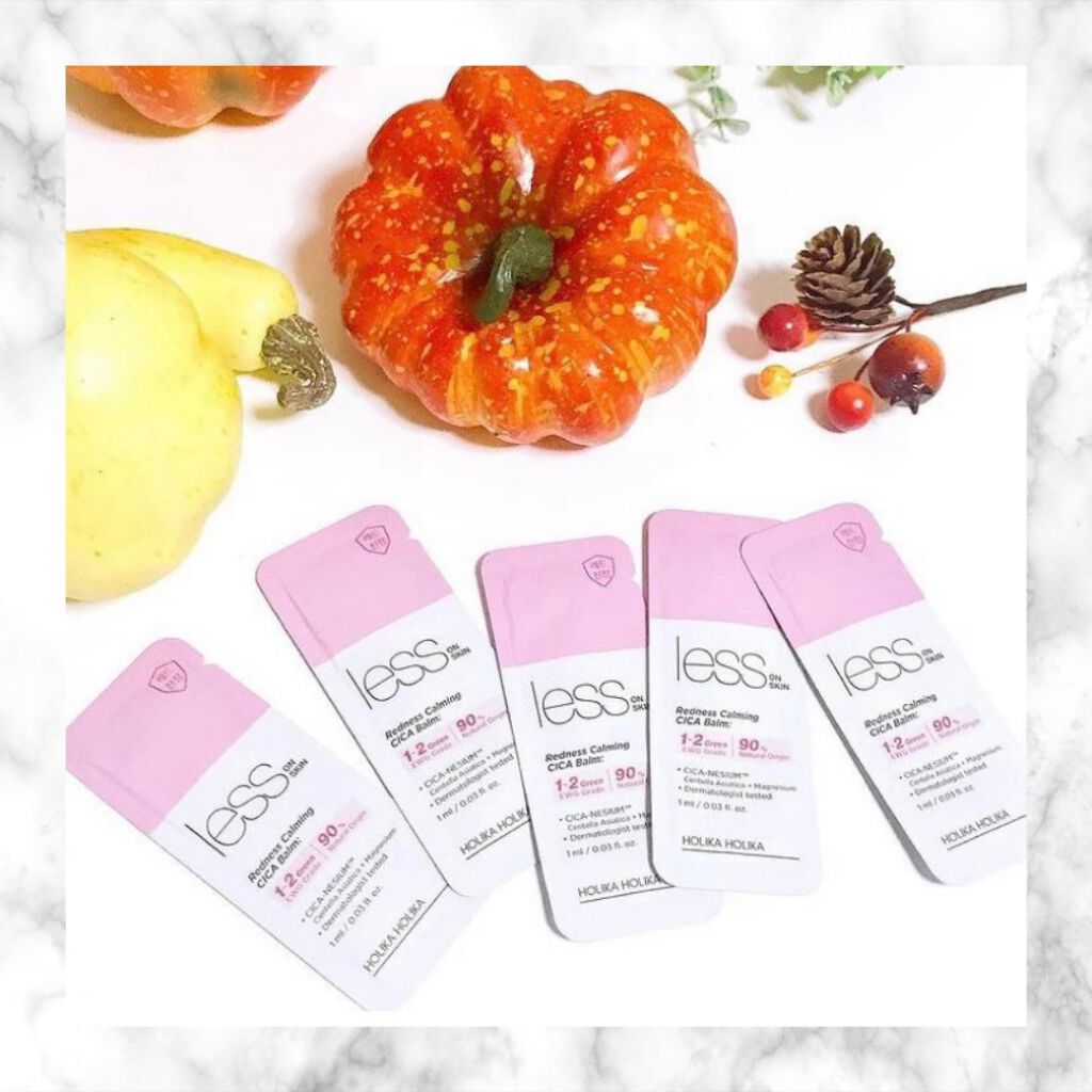 レスオン スキンシカバーム/HOLIKA HOLIKA/フェイスクリームを使ったクチコミ(1枚目)