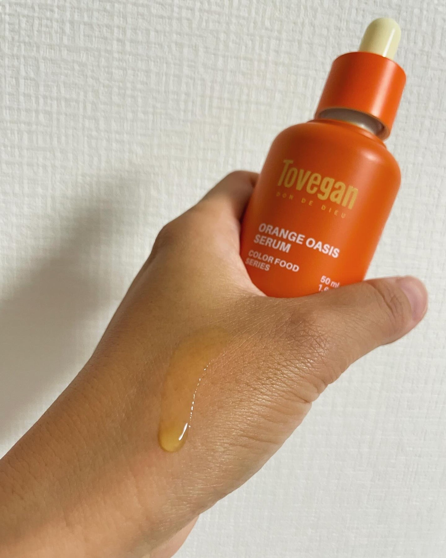 カラーフードシリーズオレンジオアシスセラム/Tovegan/美容液を使ったクチコミ(3枚目)
