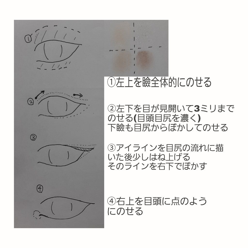 アンダーアイメーカー/dasique/アイシャドウパレットを使ったクチコミ（3枚目）