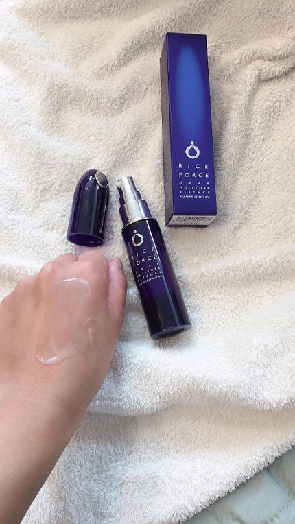 ディープモイスチュアエッセンス/ライスフォース/美容液を使ったクチコミ(3枚目)