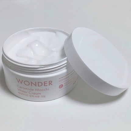 WONDER Ceramide Mocchi Water Cream/TONYMOLY/フェイスクリームを使ったクチコミ(1枚目)