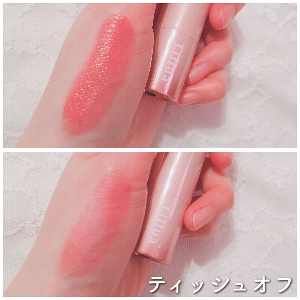 オイルリッチティント/Lillua/リップティントを使ったクチコミ（2枚目）