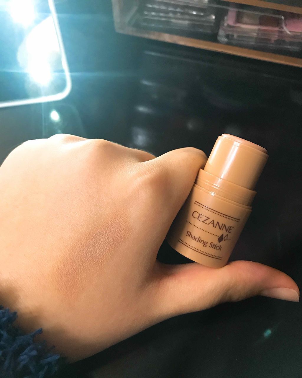 シェーディングスティック/CEZANNE/シェーディングを使ったクチコミ(3枚目)