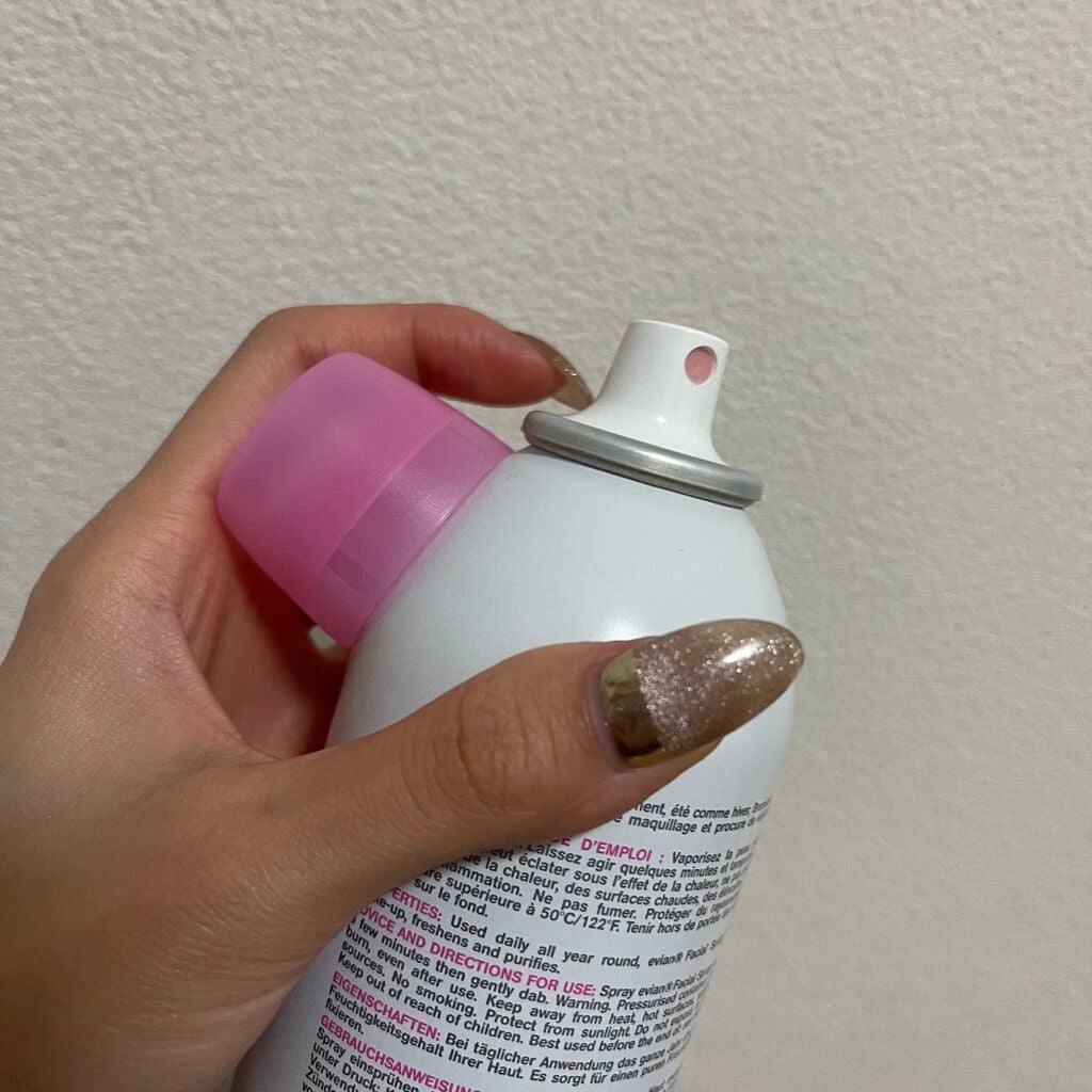 フェイシャルスプレー/エビアン/ミスト状化粧水を使ったクチコミ(4枚目)