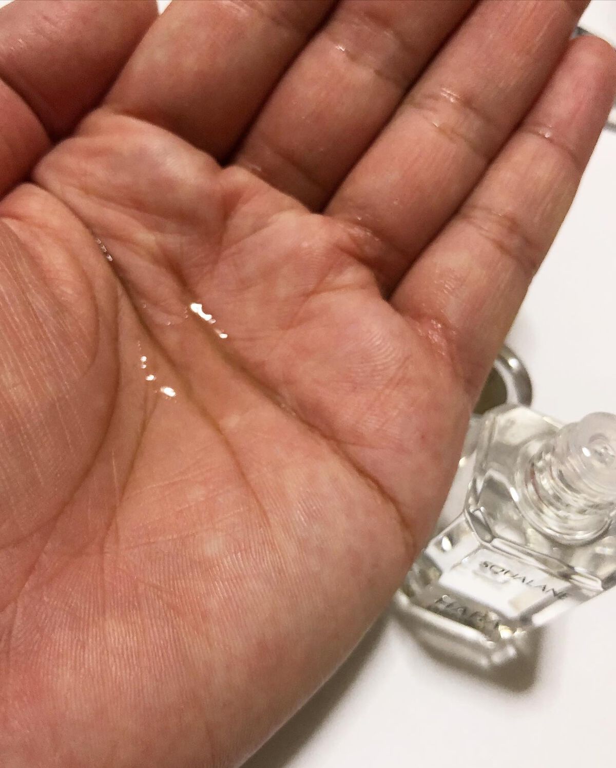 高品位「スクワラン」/HABA/フェイスオイルを使ったクチコミ(4枚目)