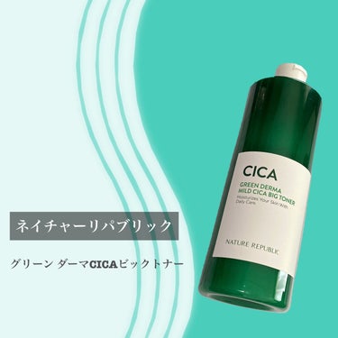 グリーン ダーマCICAビックトナー/ネイチャーリパブリック/化粧水を使ったクチコミ（2枚目）