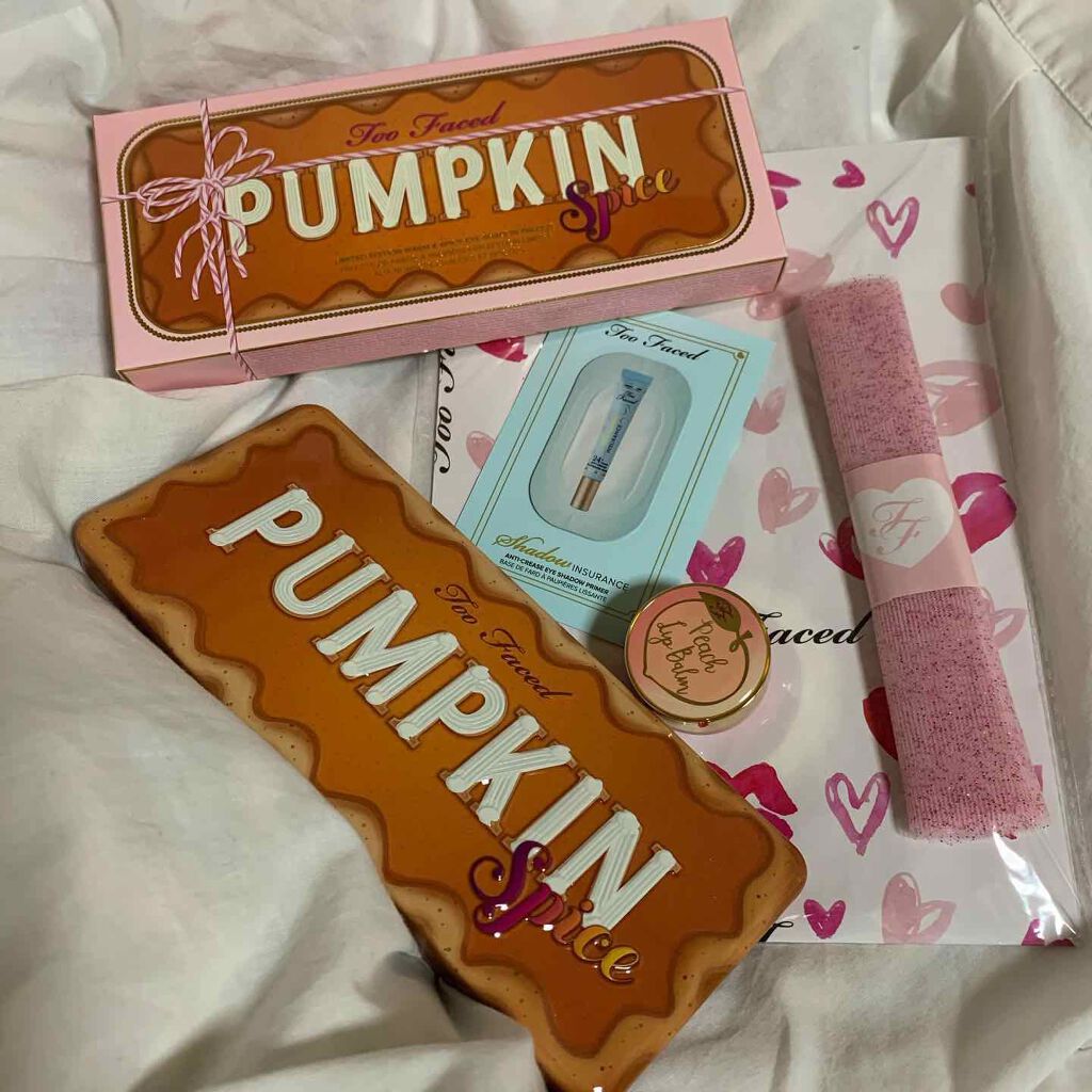 パンプキン スパイス アイシャドウ パレット(旧)/Too Faced/アイシャドウパレットを使ったクチコミ(2枚目)