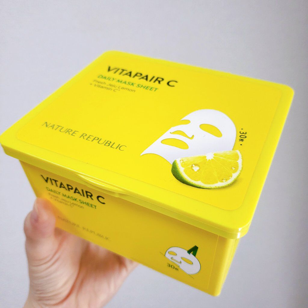 ビタペアCデイリーシートマスク/ネイチャーリパブリック/シートマスク・パックを使ったクチコミ(1枚目)