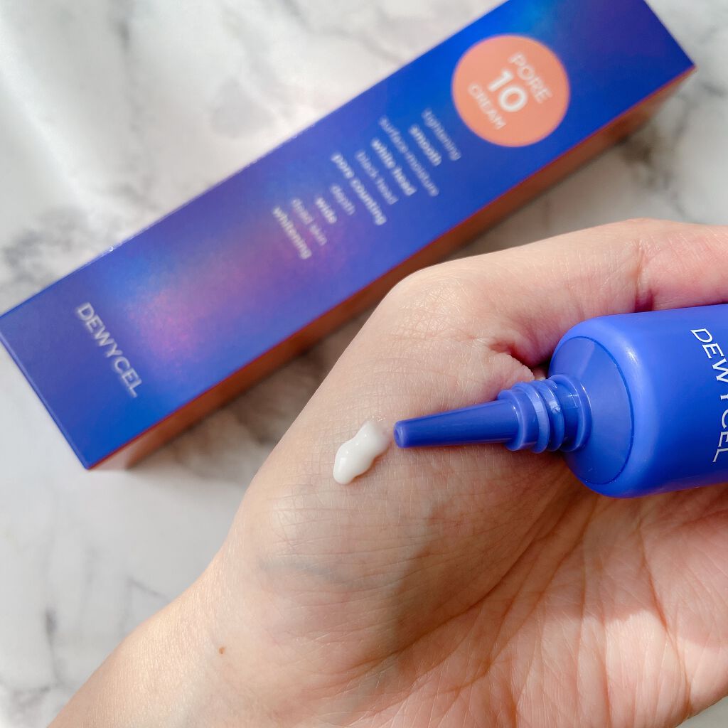 ポアーテンクリーム/DEWYCEL/化粧下地を使ったクチコミ(2枚目)