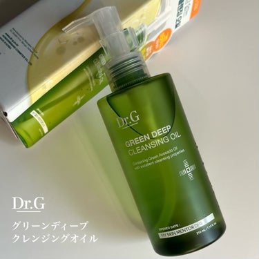 Dr.G グリーンディープクレンジングオイルのクチコミ「さらっとフレッシュに🌱
ディープクレンジング💚
━━━━━━━━━━━━━━━
Dr.G
グリ.....」（2枚目）