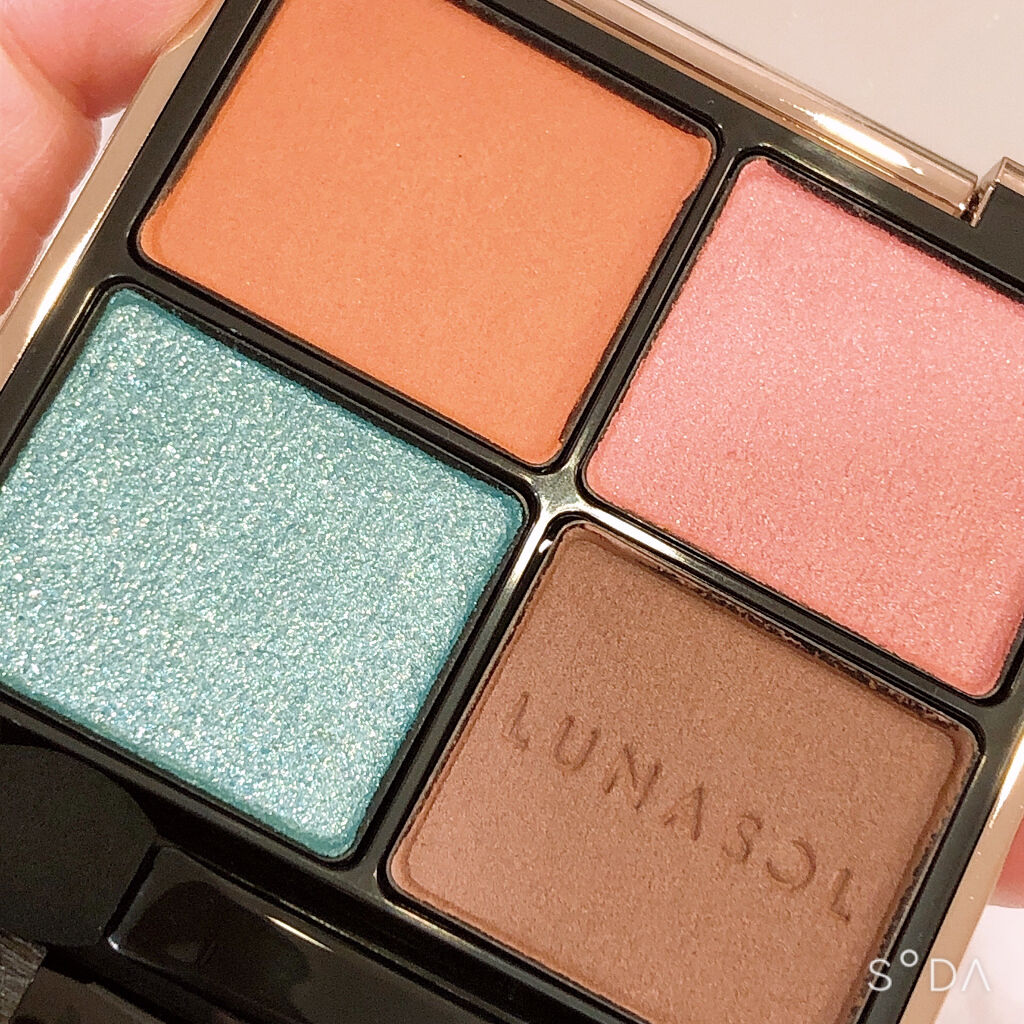 アイカラーレーション/LUNASOL/アイシャドウパレットを使ったクチコミ（2枚目）