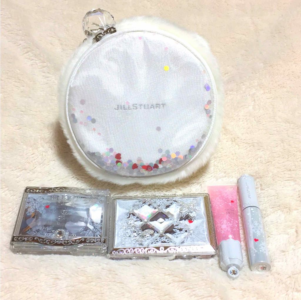 ホワイトラブストーリー コレクション (クリスマスコフレ 2018)/JILL STUART/メイクアップキットを使ったクチコミ（1枚目）