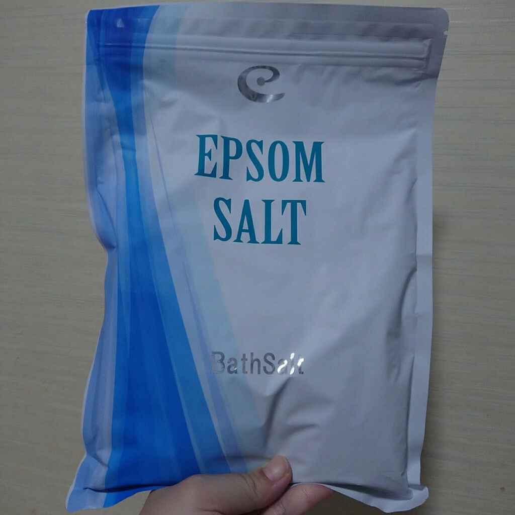 Epsom Salt (エプソムソルト) 国産(岡山県産)/EARTH CONSCIOUS (アースコンシャス)/無機塩系入浴剤を使ったクチコミ（1枚目）