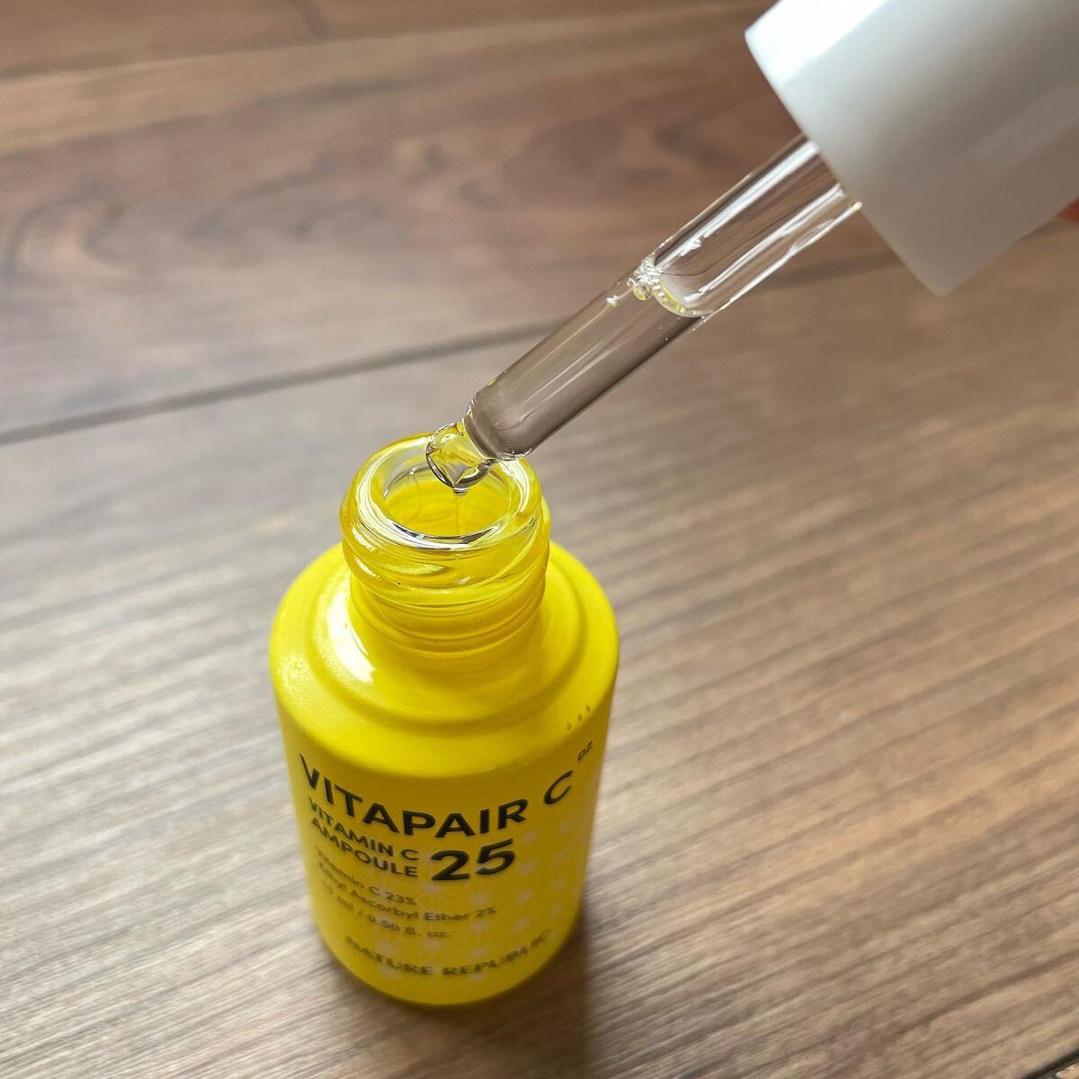 ビタペアC ビタミンC25アンプル/ネイチャーリパブリック/美容液を使ったクチコミ(2枚目)