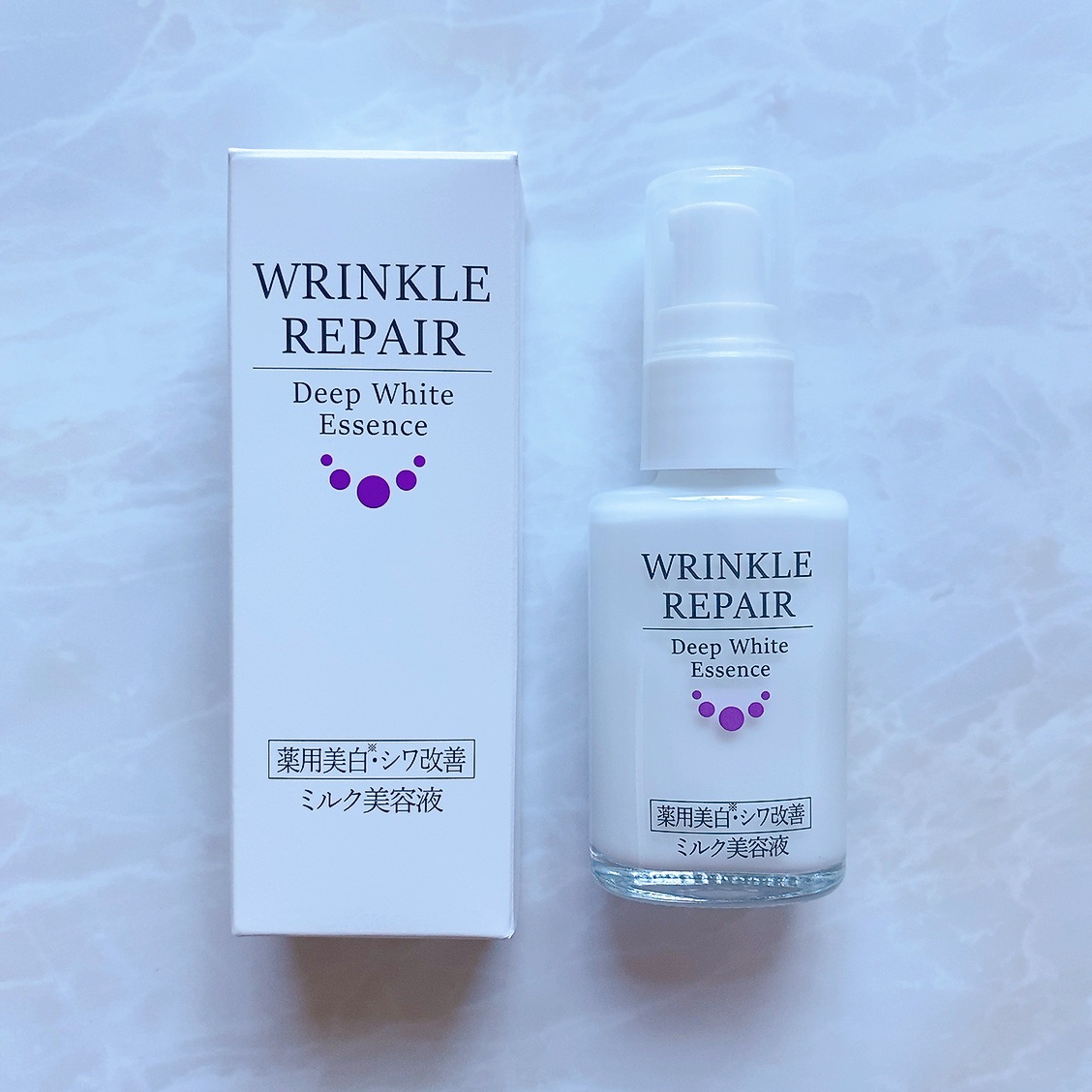 ルソイル リンクルリペアディープホワイトエッセンスのクチコミ「【 ルソイル　薬用美白シリーズ　リンクルリペアディープホワイトエッセンス 】

＼ 今話題の薬.....」（2枚目）